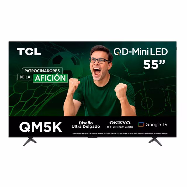 Walmart: TV TCL MiniLED 4K Modelo QM5K de 55"